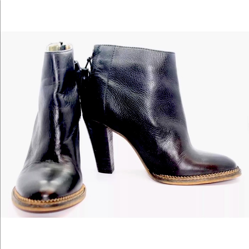 TED BAKER London Encarna Pebbled Leather Boots 7.5 - Picture 7 of 11